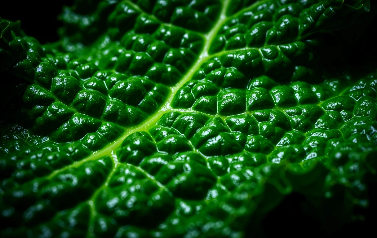 Kale structural detail